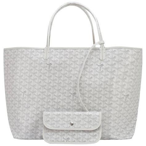 white goyard backpack|maison Goyard tote bags.